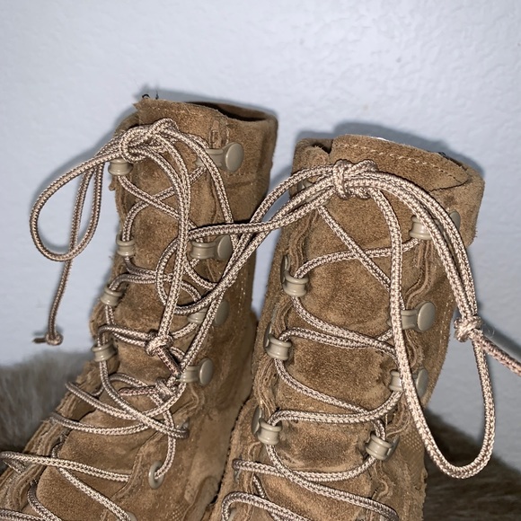 ALTAMA Cold Weather Army Combat BOOTS Mens Size 5R Coyote Brown - Picture 5 of 11